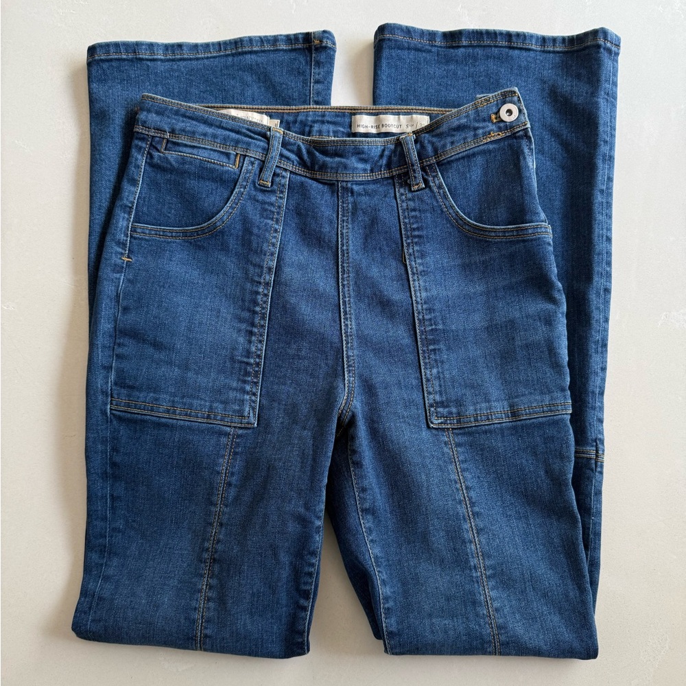 Pilcro High Rise Bootcut Jeans 29